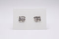 Mystical Eye of Horus Silver Stud Earrings