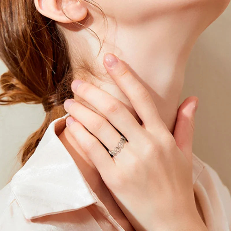 Pentacle Band Rings