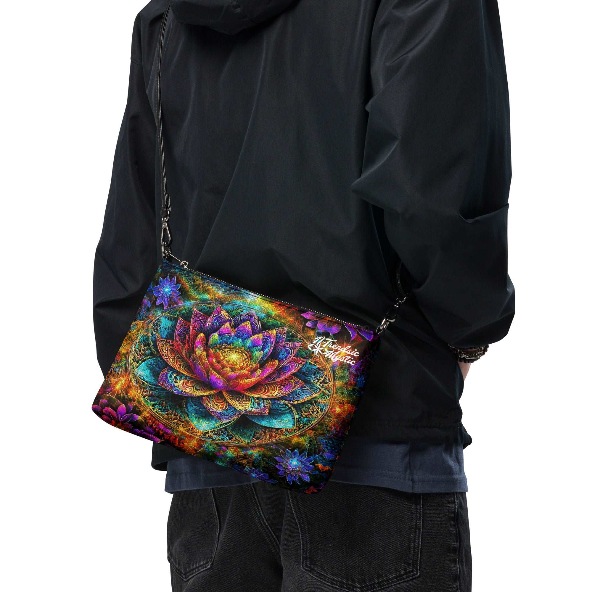Mystic Abundance | Lotus Crossbody Bag