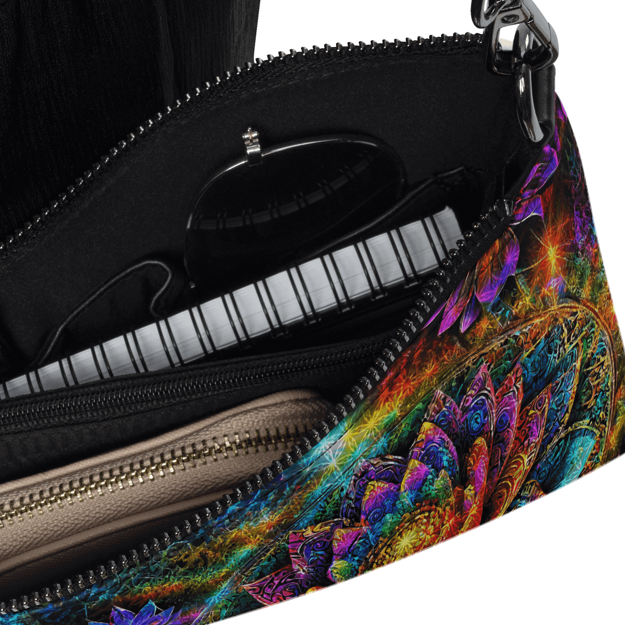 Mystic Abundance | Lotus Crossbody Bag