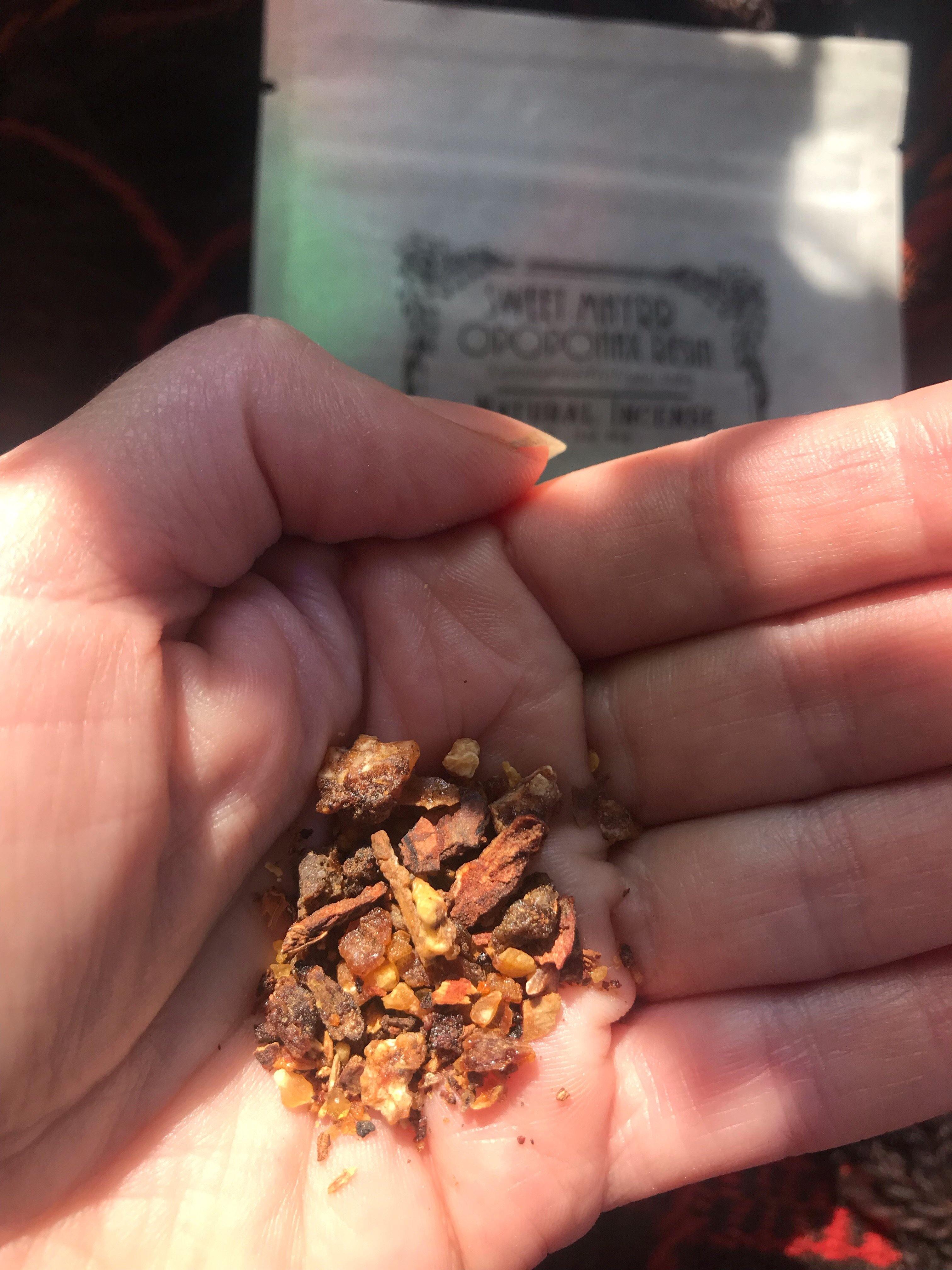 Sweet Myrrh (Opoponax) - For Incense, Spells, and Potions