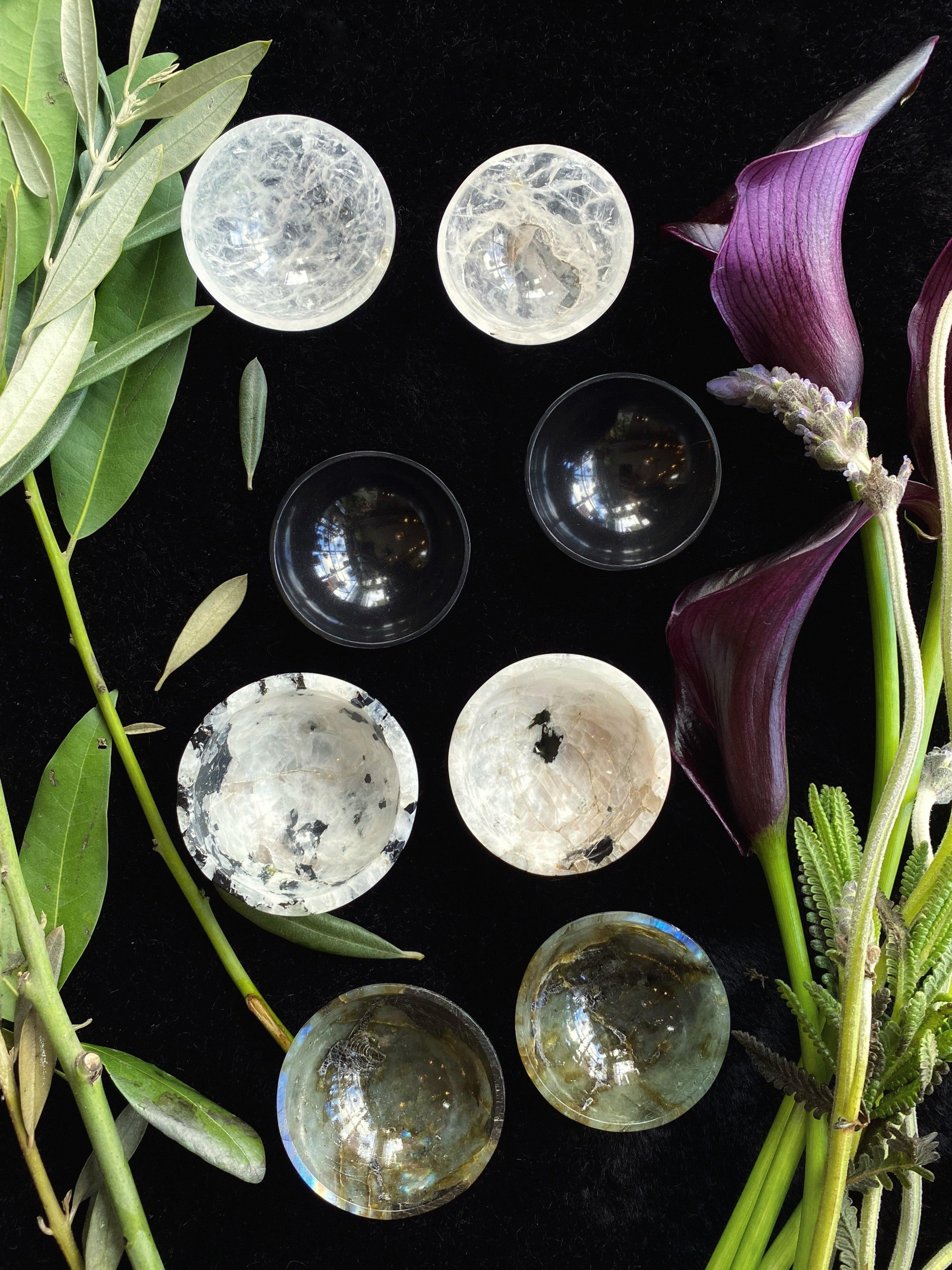 Crystal Bowls (Solid Crystal) - 2” or 3”
